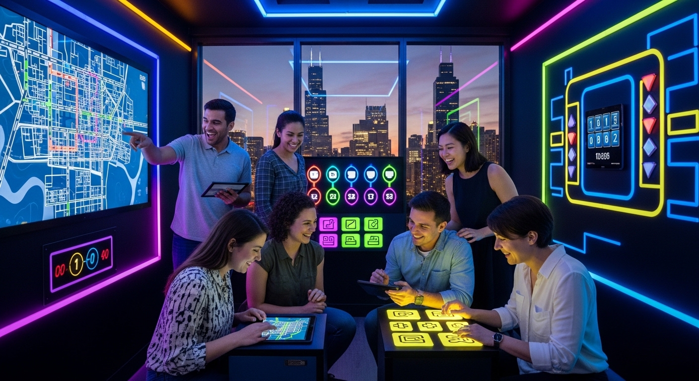 Group Celebrating Victory