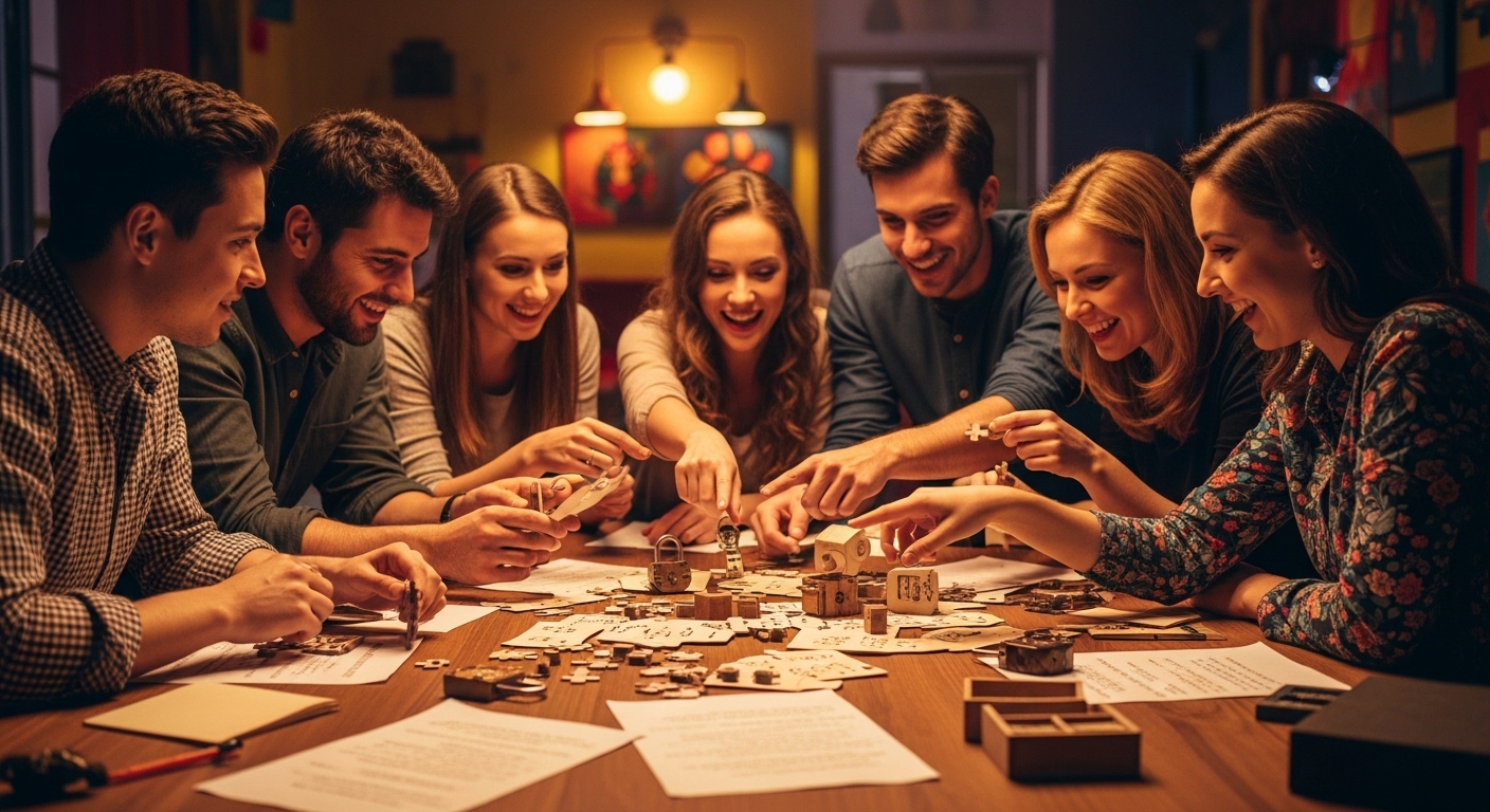 Group Celebrating Victory