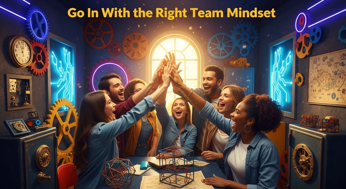 Group Celebrating Victory