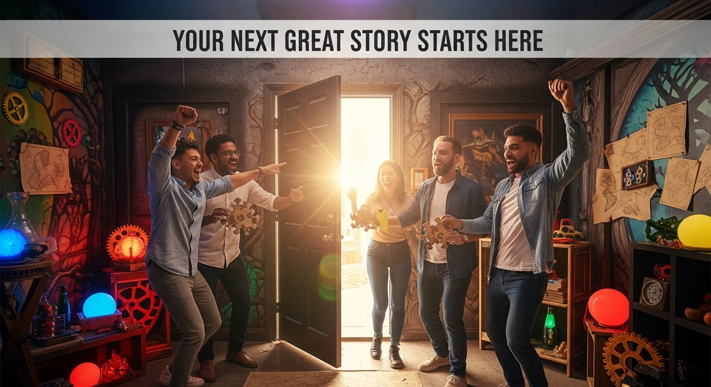 Group Celebrating Victory