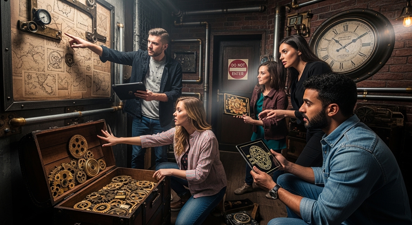 Gears align in puzzle pursuit