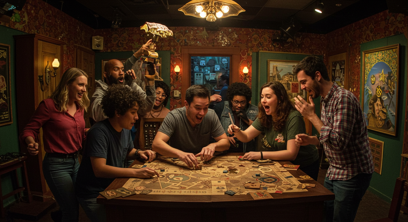 Surprise erupts in tabletop triumph