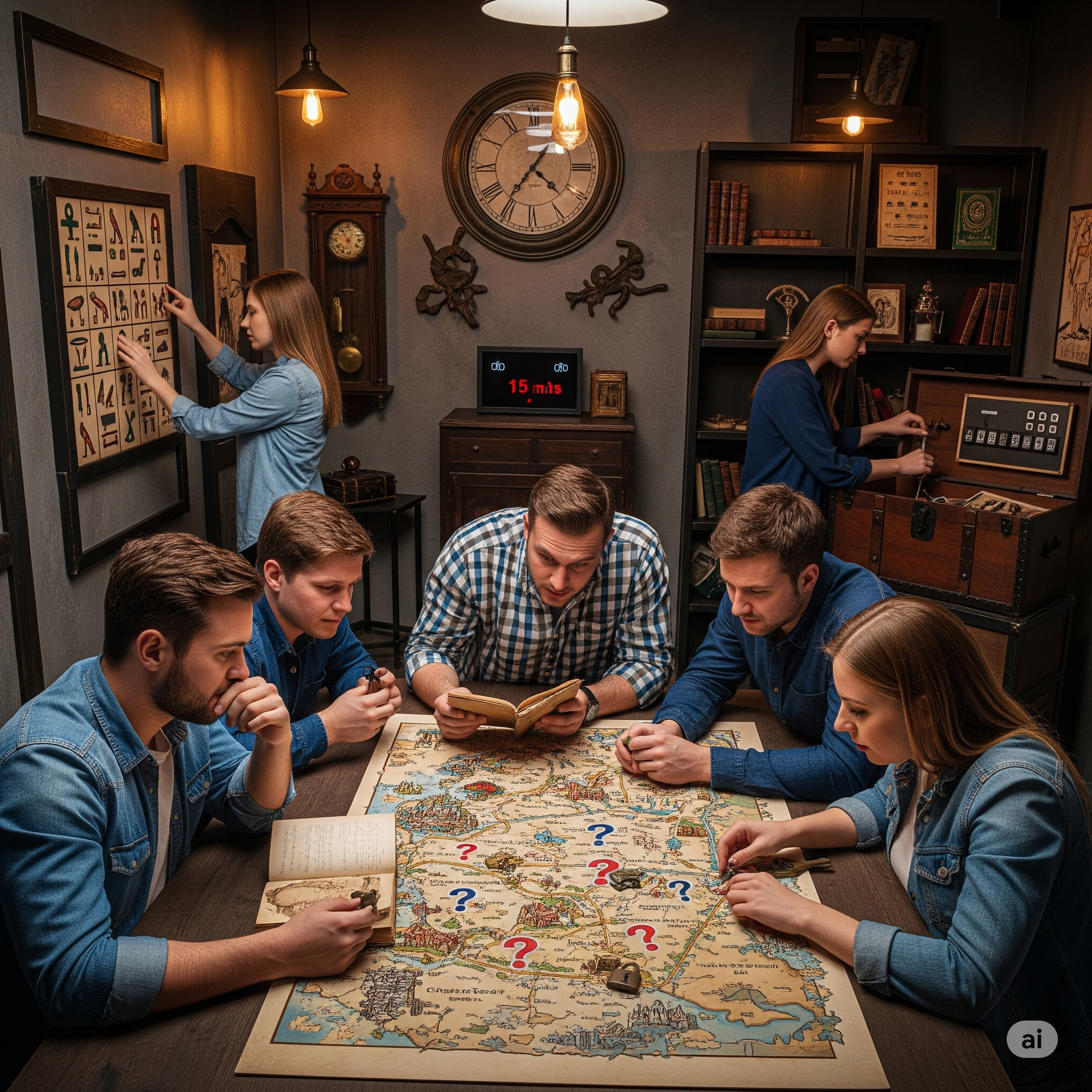 Map strategies unfold under pressure