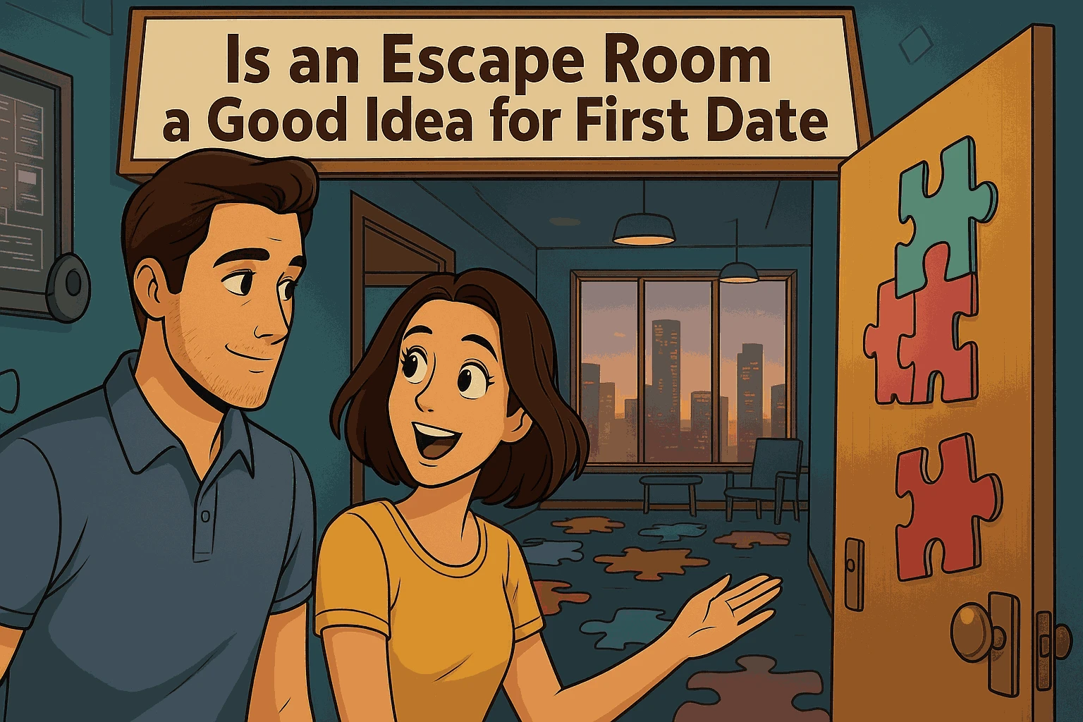 Escape room for a first date.